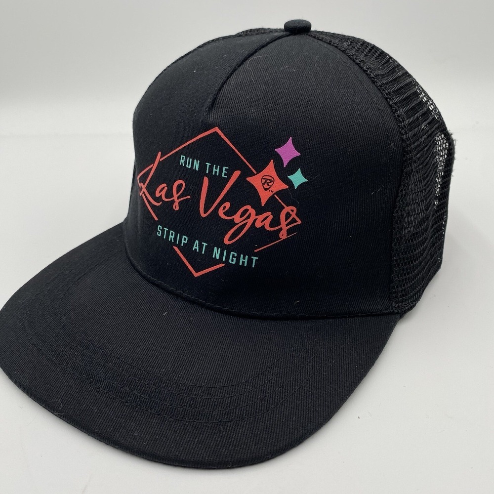 Rock & Roll Marathon Run The Las Vegas Strip At Night Snapback Trucker Hat Cap